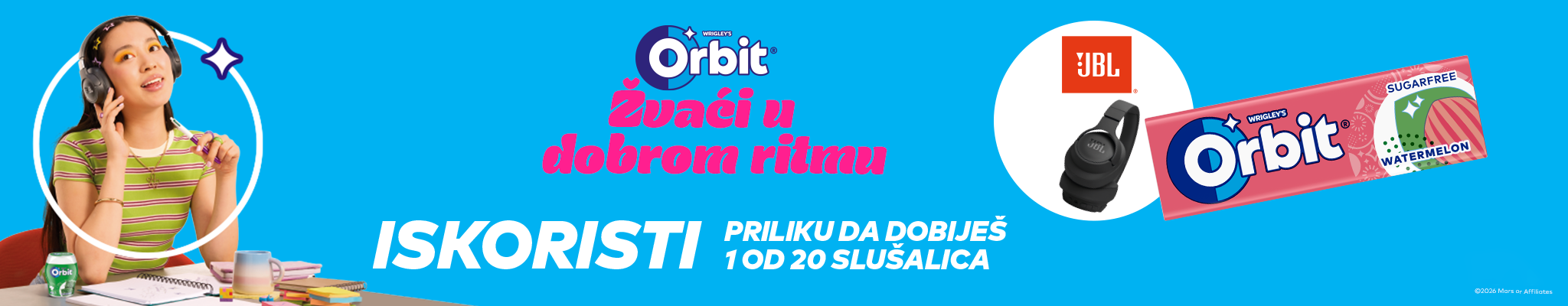 banner with campaign logo