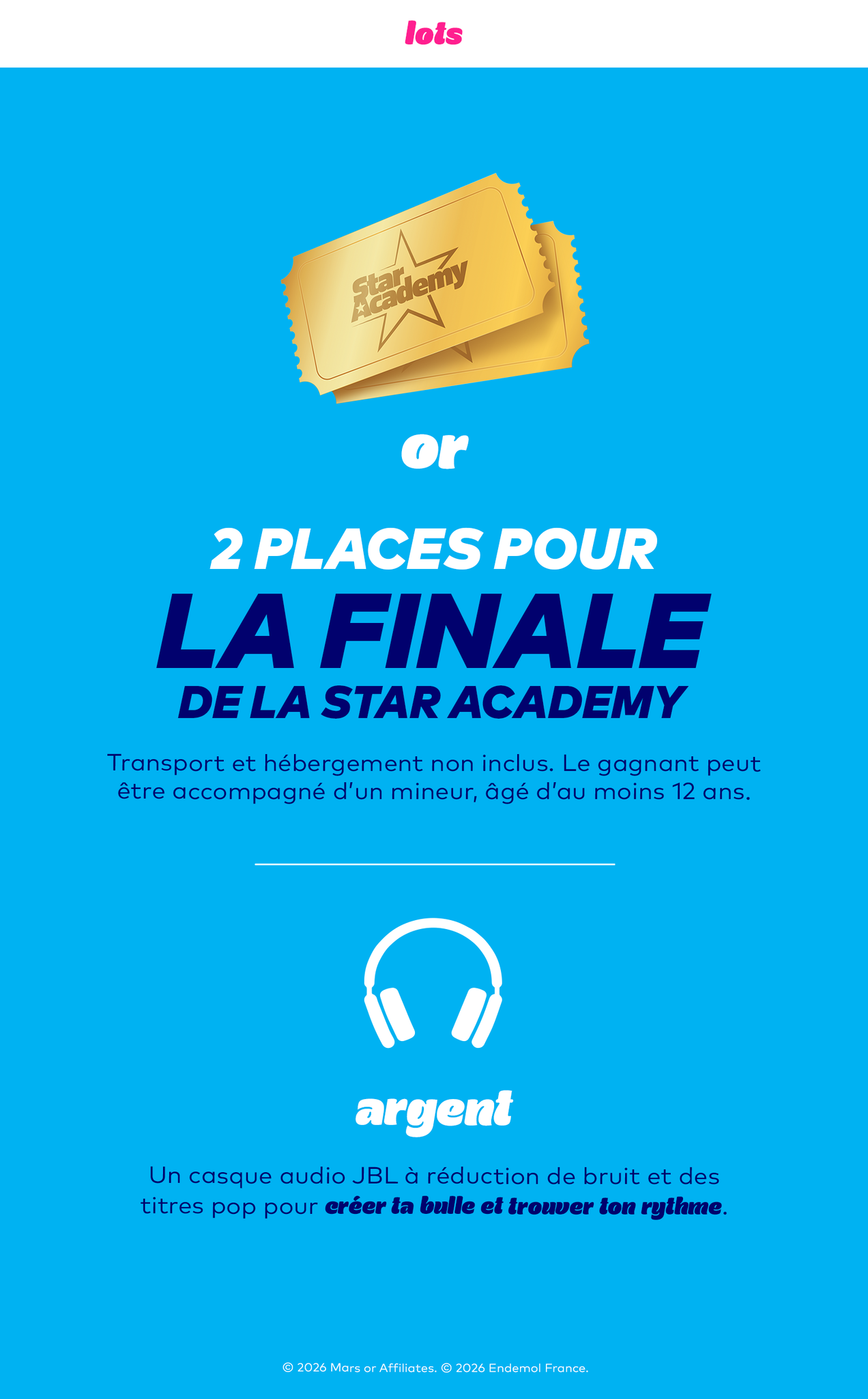 main prize